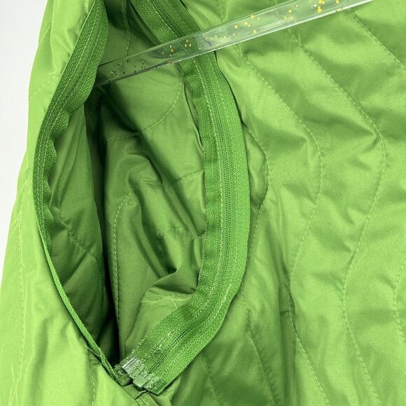 Stussy Women's Quilted Jacket Vest Convertible Nylon Ranch Green Streetwear M - Picture 14 of 14